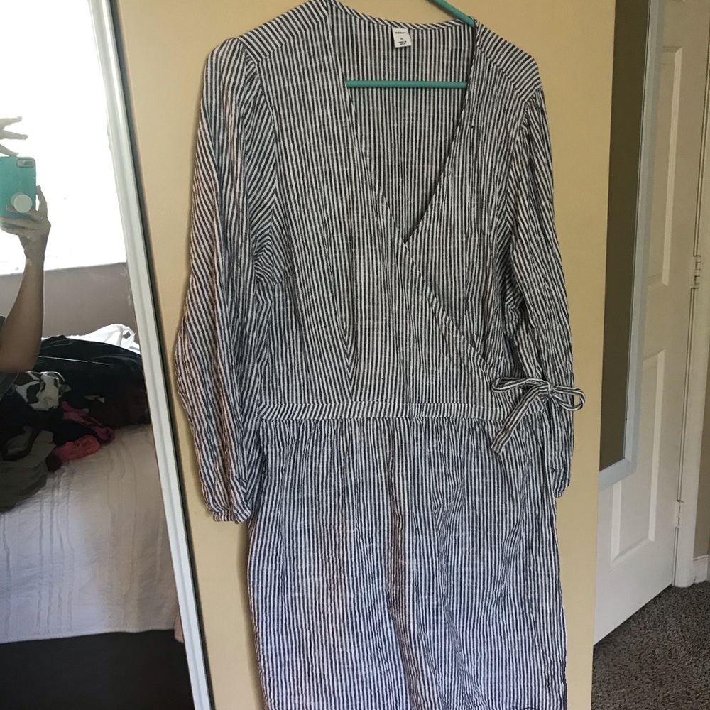 Seersucker casual dress